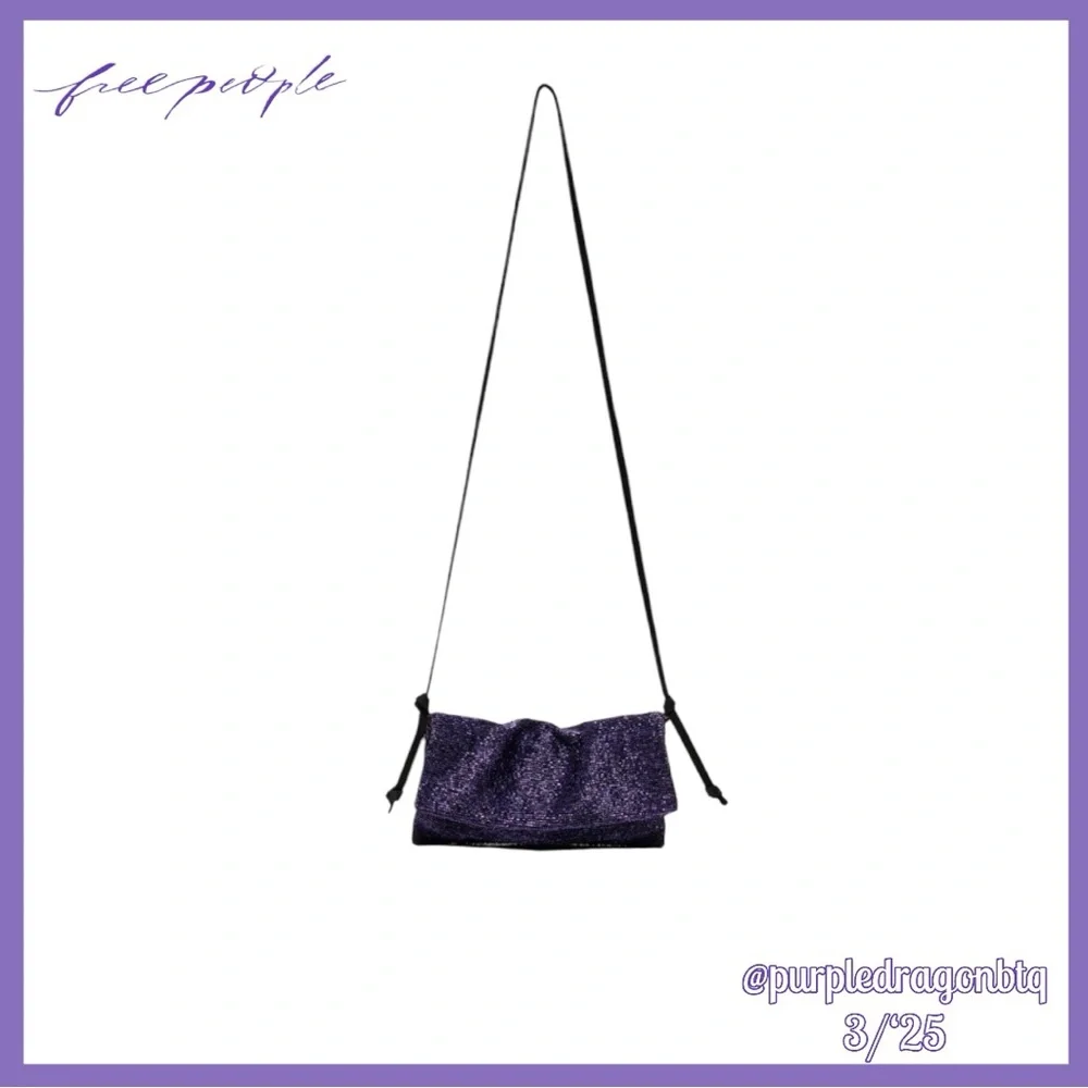 FREE PEOPLE PLUS ONE EMBELLISHED CROSSBODY BAG NWT_3